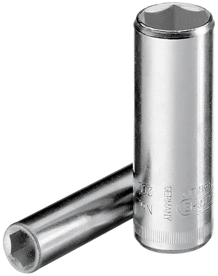 Soquete sextavado longo com encaixe de 1/4", 10 mm, 20L