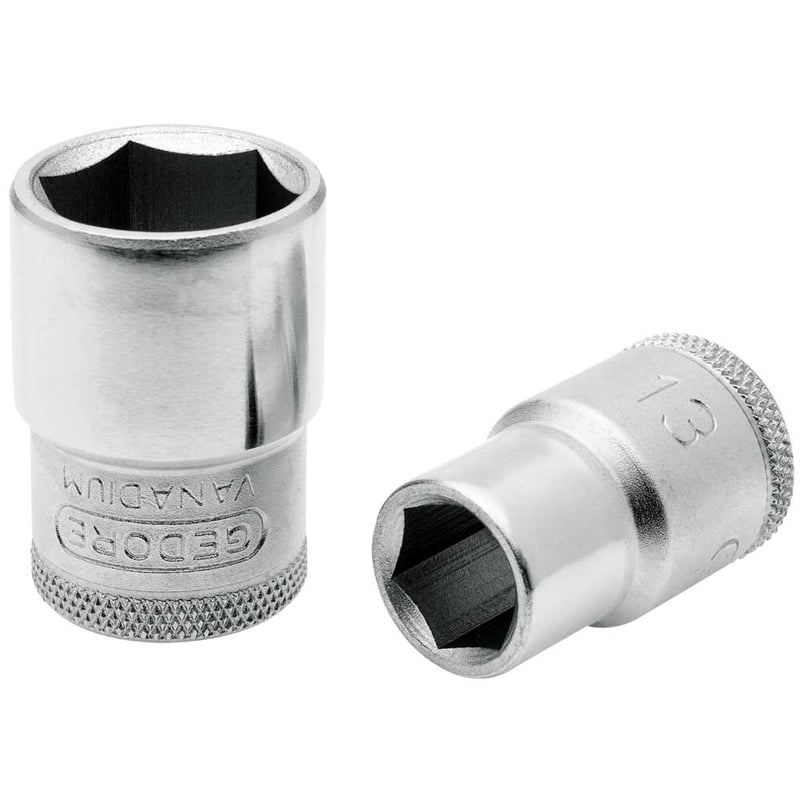 Soquete sextavado com encaixe de 1/2", 26 mm, 015020