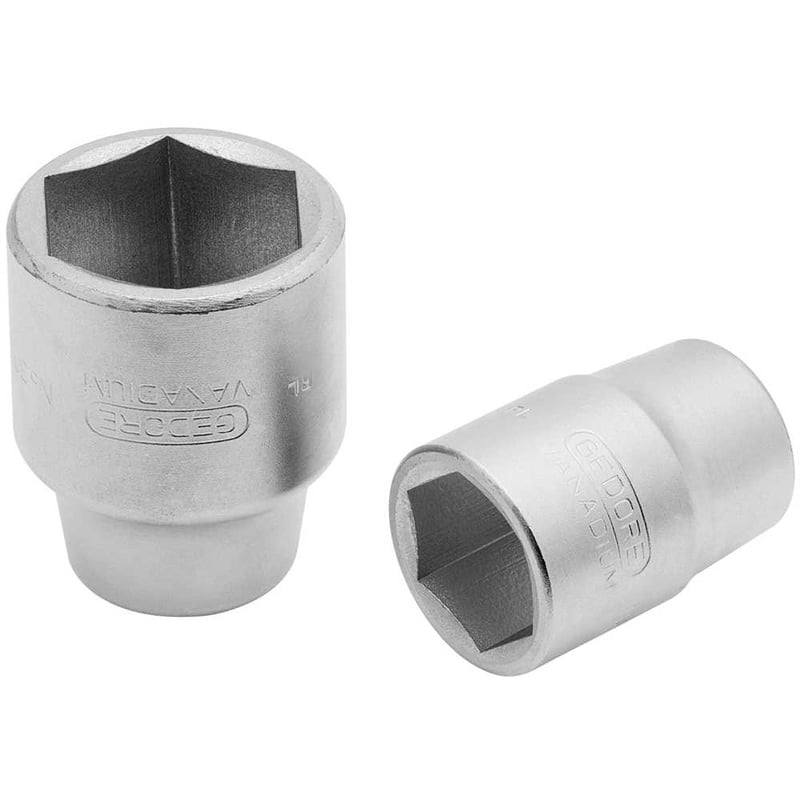 Soquete sextavado com encaixe de 3/4", 46 mm, 017412