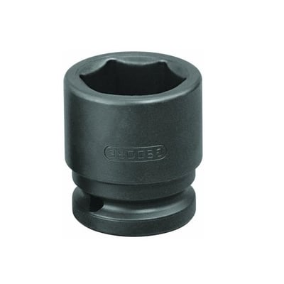 Soquete sextavado de impacto, encaixe de 1/2" x 10,0 mm, 019005