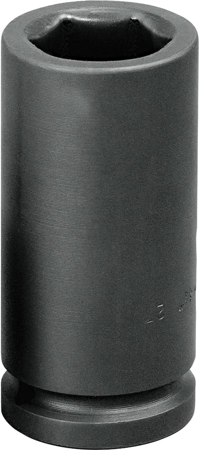 Soquete sextavado longo de impacto, 18 mm, encaixe de 1/2", 019.113