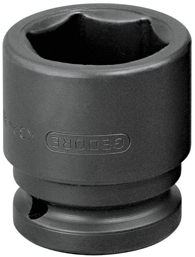 Soquete sextavado de impacto, encaixe de 3/4" x 32,0 mm, 020013