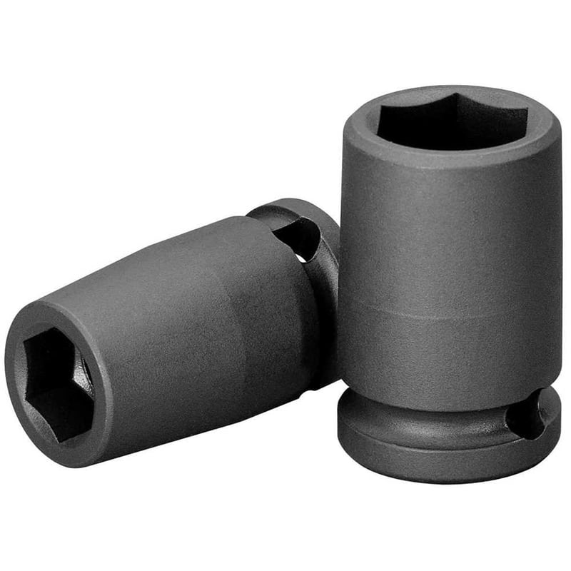 Soquete sextavado de impacto, encaixe de 3/8" x 17,0 mm, 022512