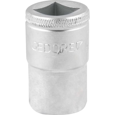 Soquete estriado com encaixe de 1/2", 16 mm