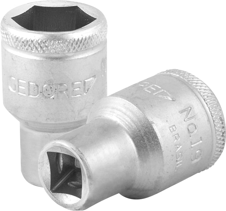 Soquete sextavado com encaixe de 1/2", 10 mm, 015005