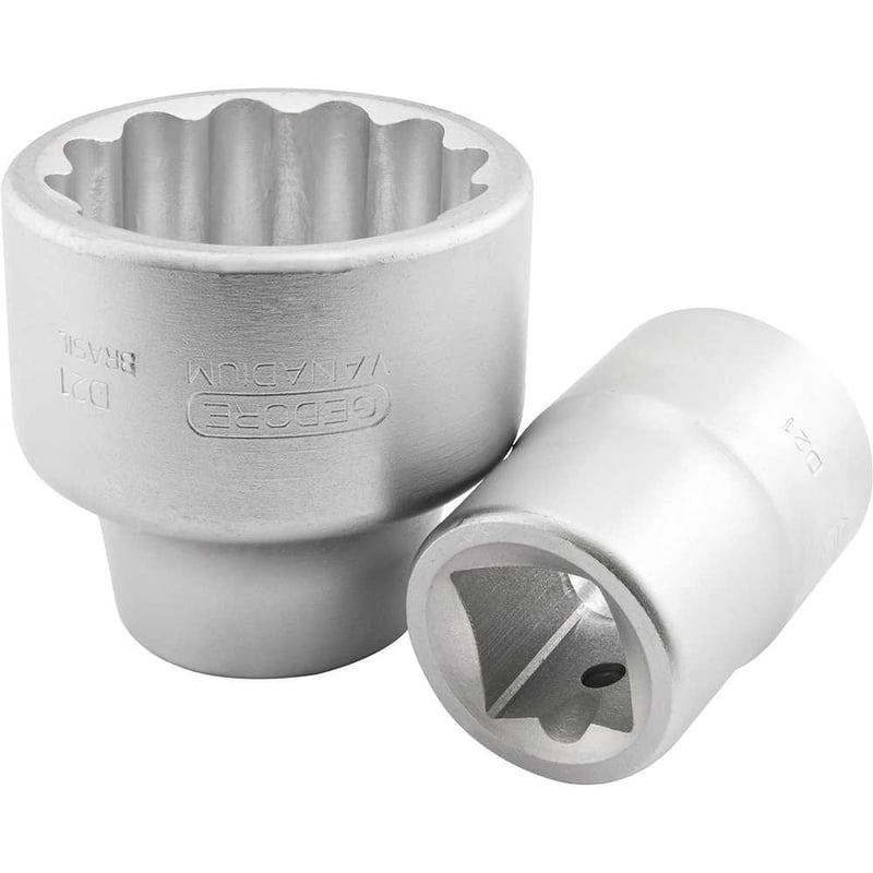 Soquete estriado com encaixe de 1", 41 mm, 018.002
