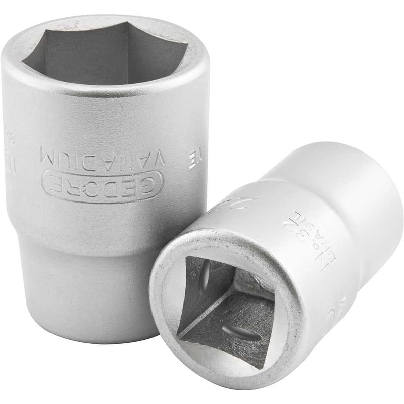 Soquete sextavado com encaixe de 3/4", 22 mm, 017402