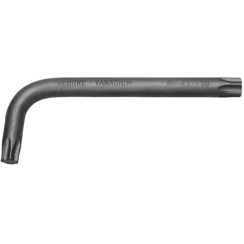 Chave hexalobular T20 tipo L, 43TX