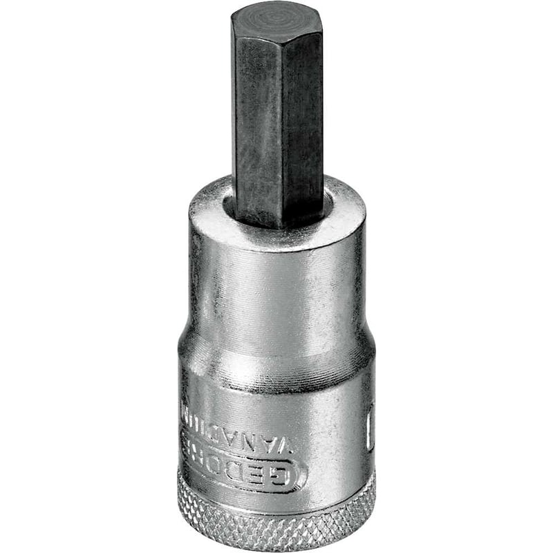 Soquete hexagonal 5/16", encaixe 1/2", IN19