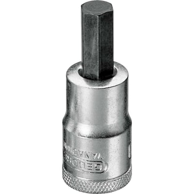 Soquete hexagonal 3/8", encaixe 1/2", IN19