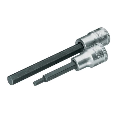 Soquete hexagonal longo 3/16", com encaixe 1/2", IN19L 016410