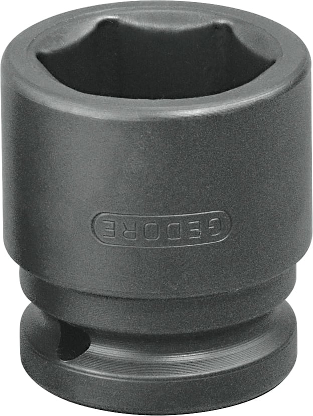 Soquete sextavado de impacto curto, 15/16", com encaixe 3/4", 020056