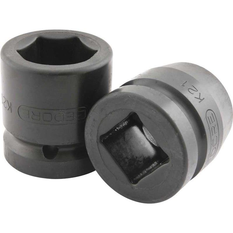 Soquete sextavado de impacto, encaixe de 1" x 30,0 mm, 021012