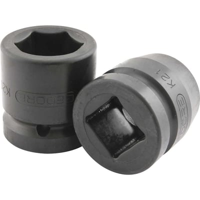 Soquete sextavado de impacto, encaixe de 1" x 33,0 mm, 021027