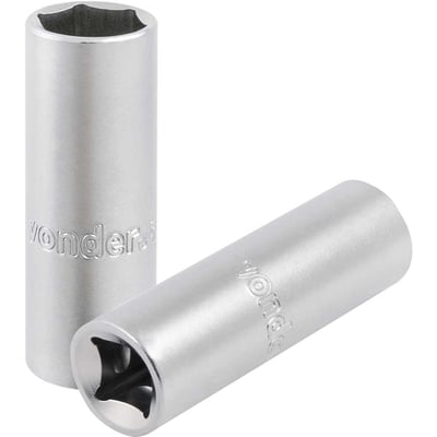 Soquete para vela de ignição, encaixe 1/2", 16 mm