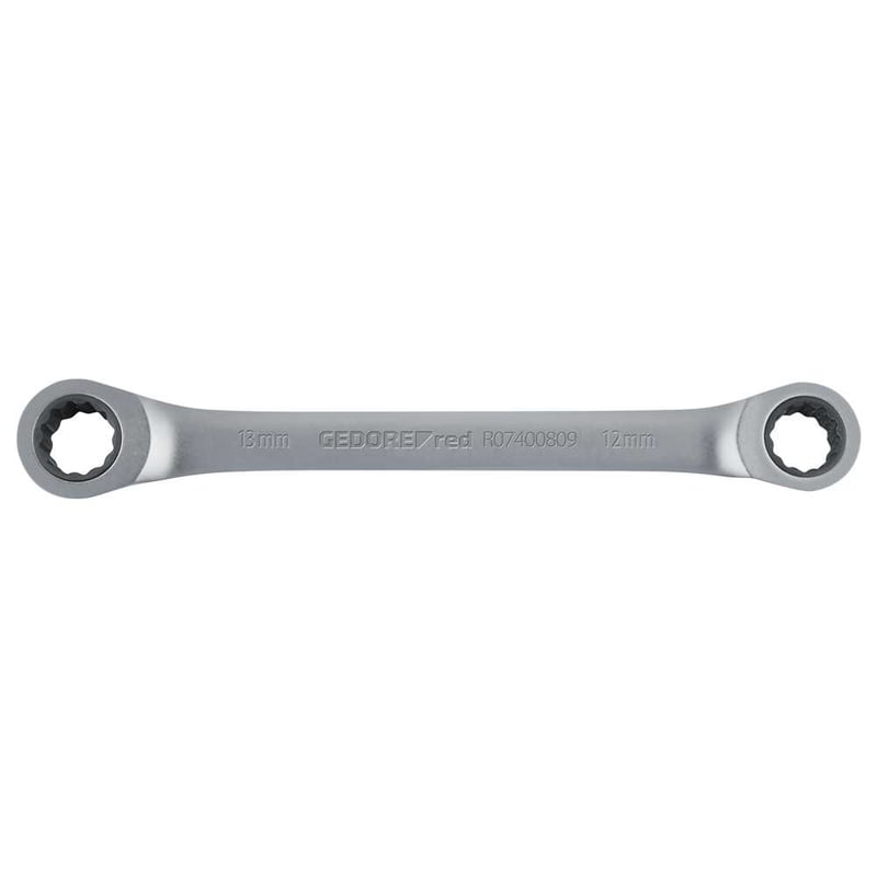 Chave estrela plana com catraca, 16,0 mm x 18,0 mm, R07401618