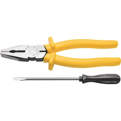 Kit de alicate universal de 8" e chave de fenda, 1/8" x 3", 43408048 TRAMONTINA