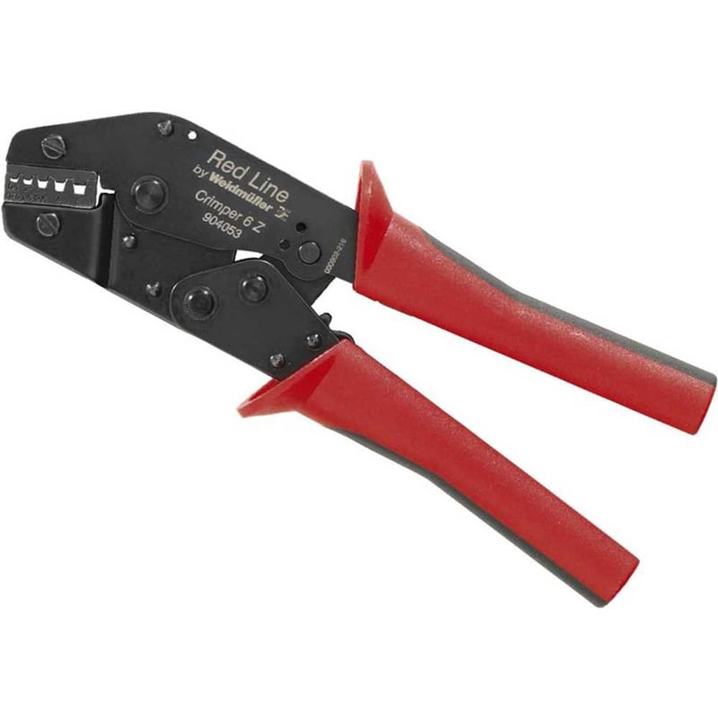 Alicate crimpador para terminais, tubulares, 0,50 mm² a 6,0 mm², CRIMPER 6Z