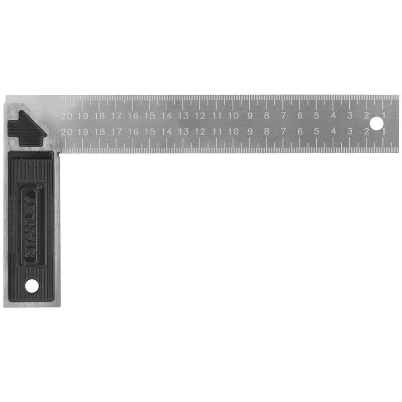 Esquadro para carpinteiro 8", com cabo metálico, 12EM, 46532