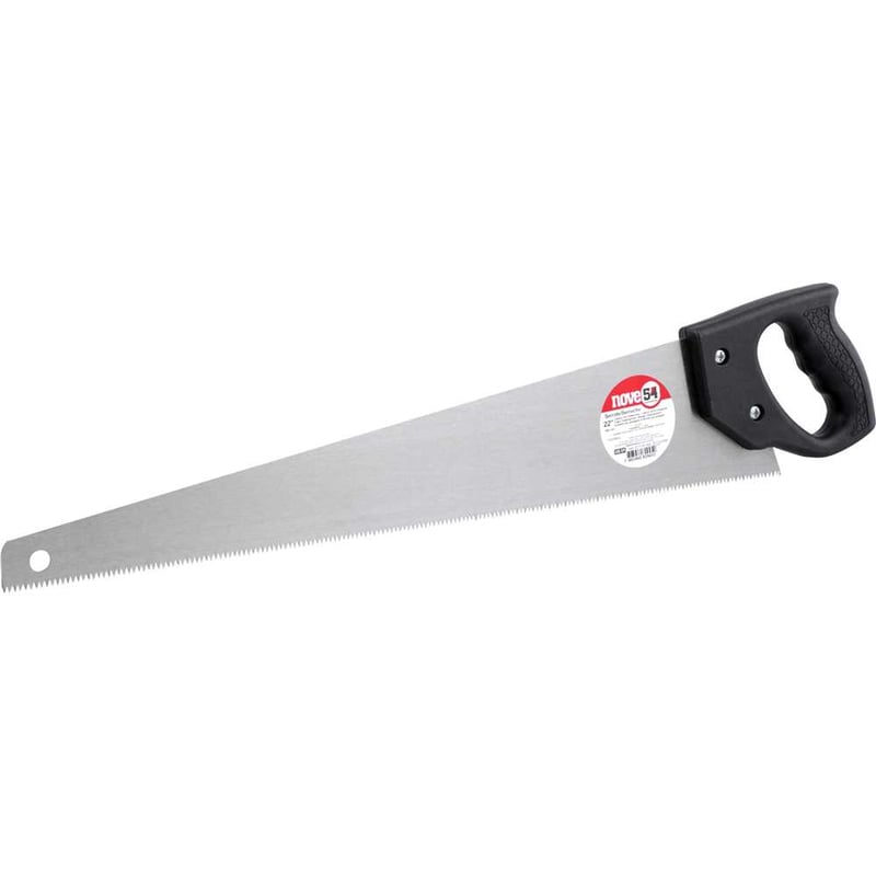 Serrote 22", aço temperado, cabo de plástico
