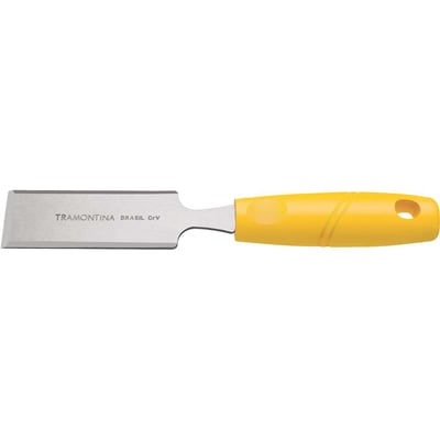 Formão chanfrado reto 3/4", com cabo plástico, 43335005 TRAMONTINA