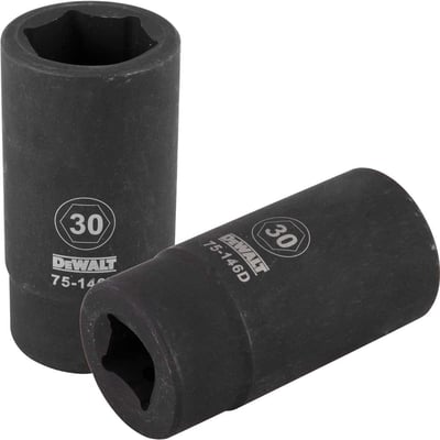 Soquete sextavado de impacto, longo, encaixe 3/4", 30 mm, DWMT75146OSP