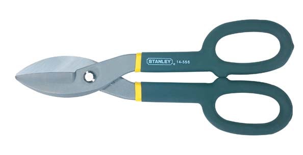 Tesoura 12", para chapas, modelo americano, corte reto