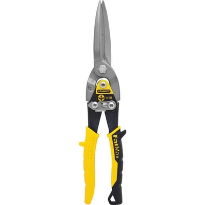 Tesoura 12", para chapas, modelo aviação, corte largo e reto