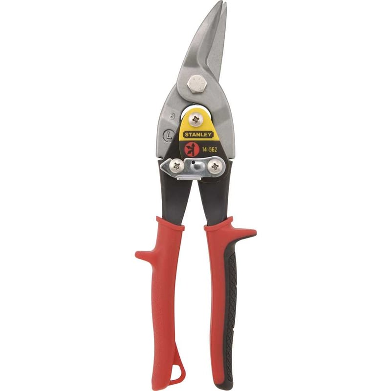 Tesoura 10", para chapas, modelo aviação, corte à esquerda