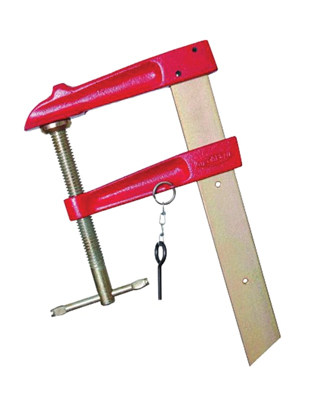 Grampo tipo sargento, 400 mm x 100 mm, GM 086