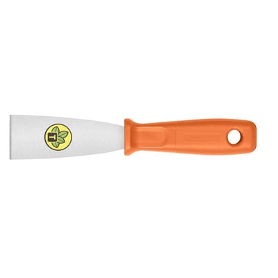 Espátula de aço, 4 cm, com cabo plástico, 77395045