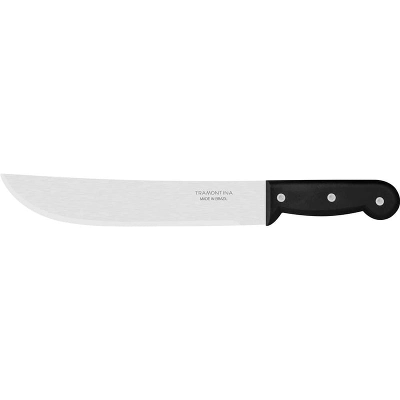Facão para mato 10", lâmina de aço carbono de 2 mm, cabo plástico, 26600010 TRAMONTINA