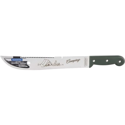 Facão para mato 12", lâmina em aço inox de 2 mm, cabo plástico, 26619122 TRAMONTINA
