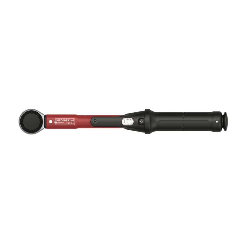 Torquímetro de estalo, encaixe de 1/4", 5 N.m - 25 N.m, 3369943