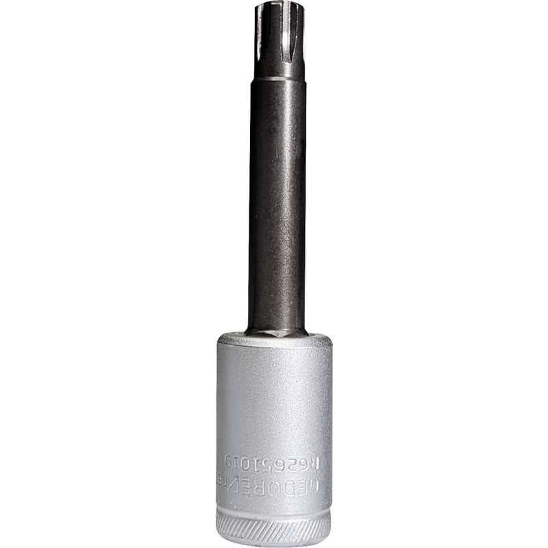 Chave soquete 1/2" perfil Ribe para parafusos de cabeçote do motor, M10, longo, R62651019 3300282