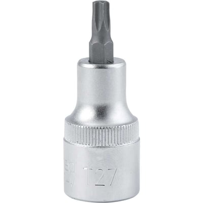 Soquete hexalobular macho, com encaixe de 1/2", TX T-27