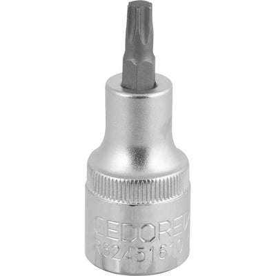 Soquete hexalobular macho, com encaixe de 1/2", T-30