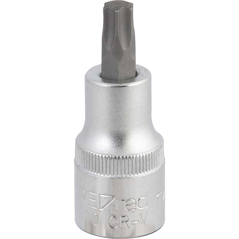 Soquete hexalobular macho, com encaixe de 1/2", T-45