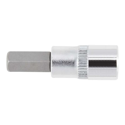 Soquete hexagonal 4,0 mm, encaixe de 1/4"