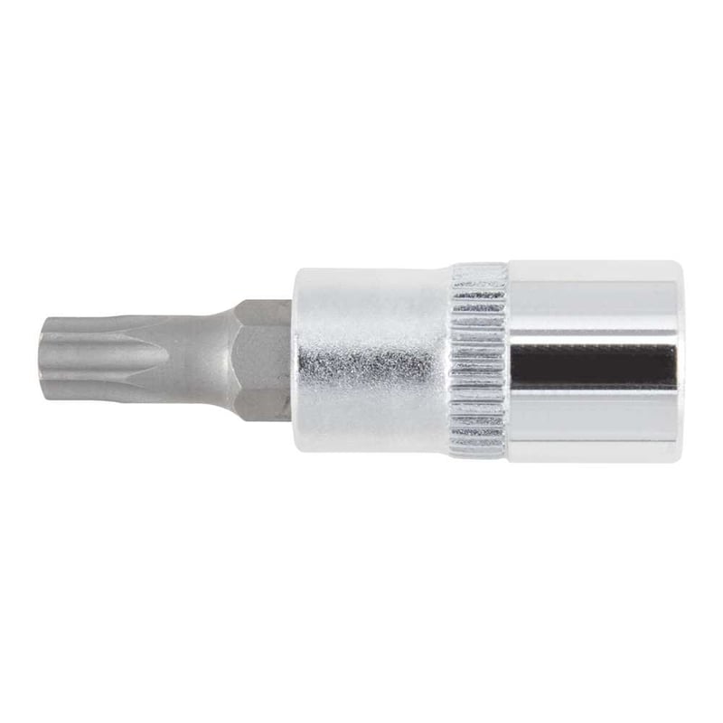 Soquete hexalobular macho, com encaixe de 1/4", TX T-25