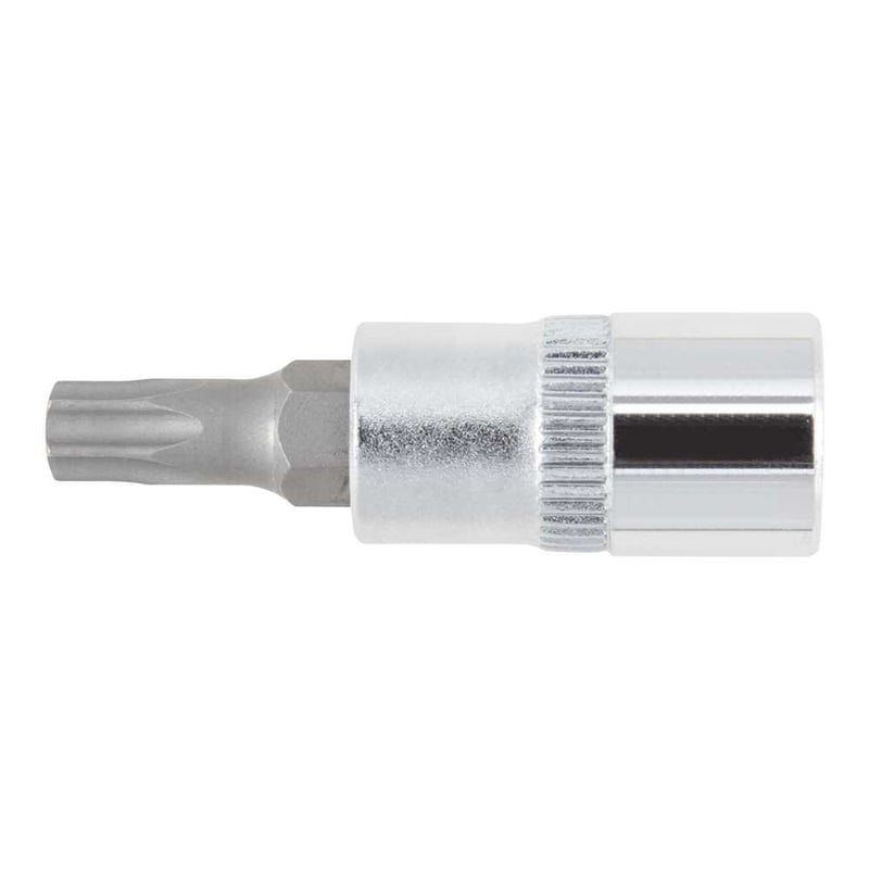 Soquete hexalobular macho, com encaixe de 1/4", TX T-27