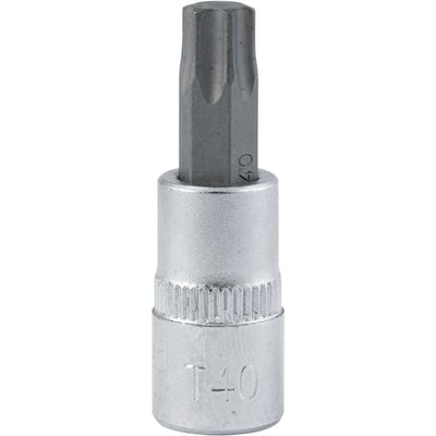 Soquete hexalobular macho, com encaixe de 1/4", TX T-40