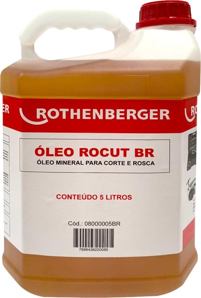 Óleo para realizar rosca e corte, 5 L, ROCUT BR
