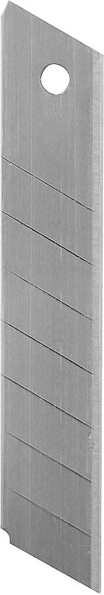 Lâmina para estilete aço carbono, 9 mm, 10 peças, 10504567