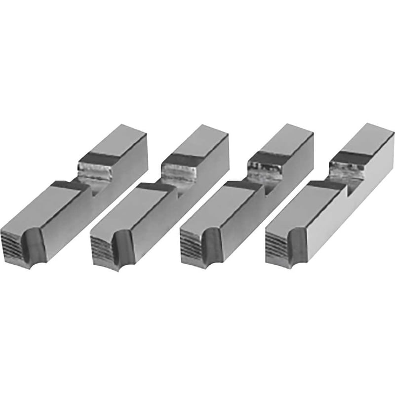 Jogo de cossinetes de aço carbono 1/2" BSW, para vergalhão, 800VGBR5