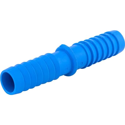 Emenda, união interna para mangueira 1", polipropileno azul, U53ZN, REBOUÇAS