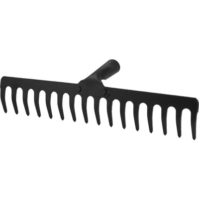 Ancinho com 16 dentes, sem cabo