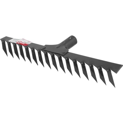 Ancinho com 16 dentes, sem cabo