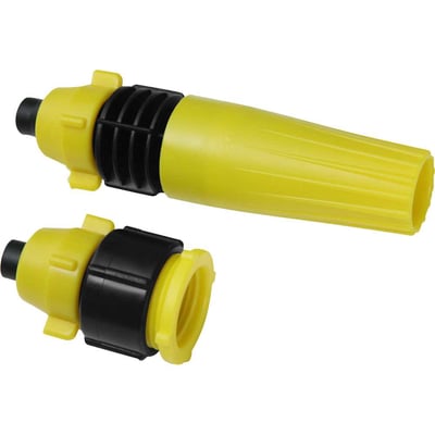 Esguicho plástico com adaptador para mangueira