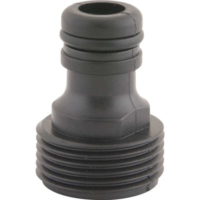 Conector plástico para torneira, rosca macho 3/4"